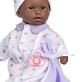 thumbnail image 7 of JC Toys La Baby African American Baby Doll |Washable 11 Inch Soft Body Doll with Purple Outfit, Blanket and Pacifier|For Children 12 Months and Older, 7 of 7