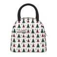 thumbnail image 1 of Disketp Buffalo Plaid Christmas Trees Bolsa Térmica para Almuerzo, Lonchera con Abertura Amplia y Gran Capacidad, Organizador Reutilizable para Mujeres, Hombres y Adultos, 1 of 6