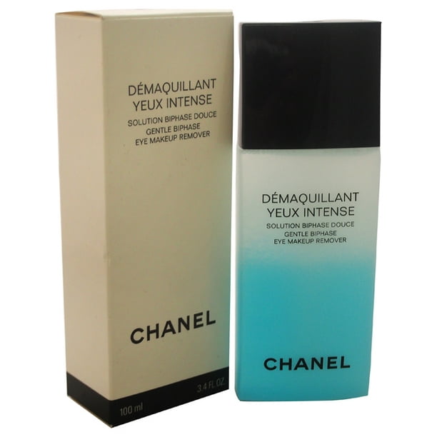 Demaquillant Yeux Intense Gentle Bi-Phase Eye Makeup Remover by Chanel for  Unisex - 3.4 oz Eye Makeup Remover 