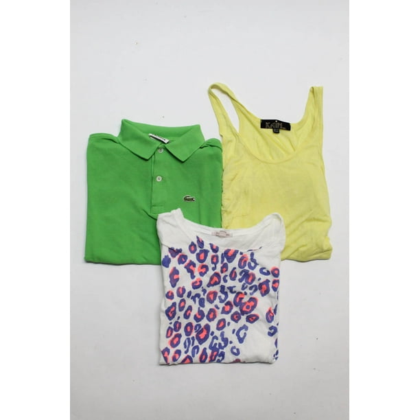 Kain Label Pre Owned Kain Label Lacoste J Crew Womens Tops Size One Size 12 Extra Extra Small Lot 3 Walmart Com Walmart Com