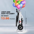 thumbnail image 5 of Yedigre Folding Transport Wheelchair for Adults - Wide Comfort Seat, All-Terrain Tires, Portable & Lightweight, 5 of 9