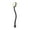 Grey, variant on Goowood Shower Brush Back Scrubber for Shower with Long Handle and Soft Bristles Body Scrubber for Body Exfoliation and Dry Brushing