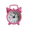 thumbnail image 2 of GUOOL Mini Lovely Analog Twin Clock For Kid's Bedroom Decoration Pink, 2 of 8