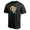 thumbnail image 2 of Men's Black Los Angeles Rams Midnight Mascot Team Logo T-Shirt, 2 of 3