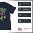 thumbnail image 4 of Tee Hunt Unconditional Loyalty T-Shirt Adopt a Dog Dean Russo Pets Men's Tee, Navy Blue, 3X-Large, 4 of 5