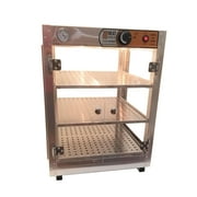 HeatMax Commercial Countertop Food Warmer Display Case With Water Tray 18x18x24 by Rodriguez Bakery Equipment