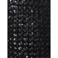 thumbnail image 5 of Fashion Womens Sequin Mini Skirt Bodycon Glittery Vegas High Waist Skirt, 5 of 6