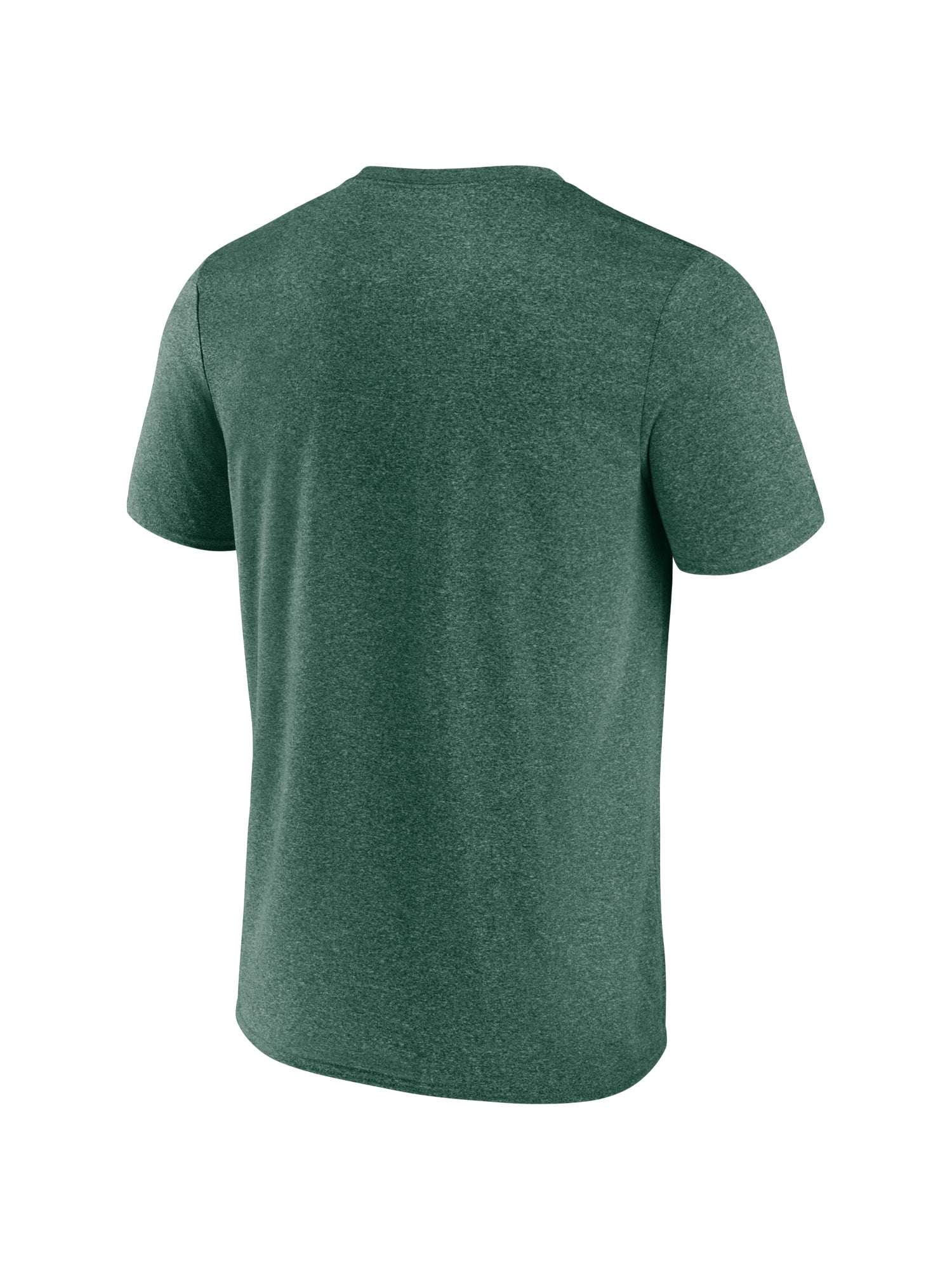 NCAA Miami Hurricanes Men's Synthetic Green Heather Short Sleeve T-Shirt