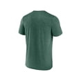 thumbnail image 2 of NCAA Miami Hurricanes Men's Synthetic Green Heather Short Sleeve T-Shirt, 2 of 4