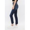 thumbnail image 6 of Mica Denim - Rivale High Rise Button Fly Ankle Skinny Jeans (28" Inseam) - MDP-S188DK, 6 of 8