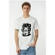 thumbnail image 1 of Men's Fashion Cartoon Bear Doll Print Crew Neck Short Sleeve T-shirt, Casual Graphic Tees Pajama Loungewear Top for Summer, 1 of 6