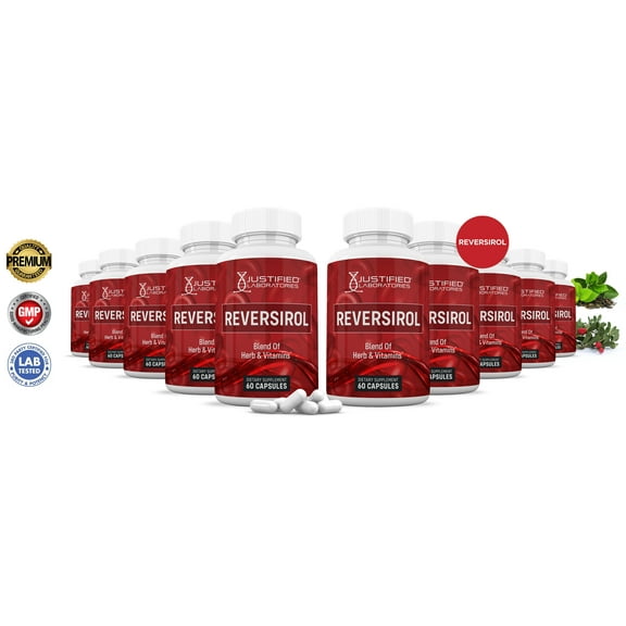 (10 Pack) Reversirol  Premium Formula 688MG 600 Capsules