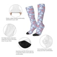 thumbnail image 6 of Haiem Cartoon Poodle Dog Socks, Funny Novelty Crazy Design Cotton Socks Sports Socks Knee High Socks For Men, Women,1Pairs - Gift For Working Friends, 6 of 9