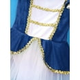 thumbnail image 5 of iiniim Girls Christmas Elf Santa Claus Dance Tutu Dress Ballet Figure Ice Skater Dancewear Royal Blue 16, 5 of 7