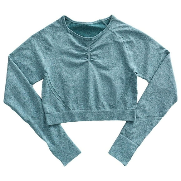 Ropa de yoga, traje deportivo, ropa deportiva para mujer, atuendo deportivo, ropa deportiva para fitness Manga larga S