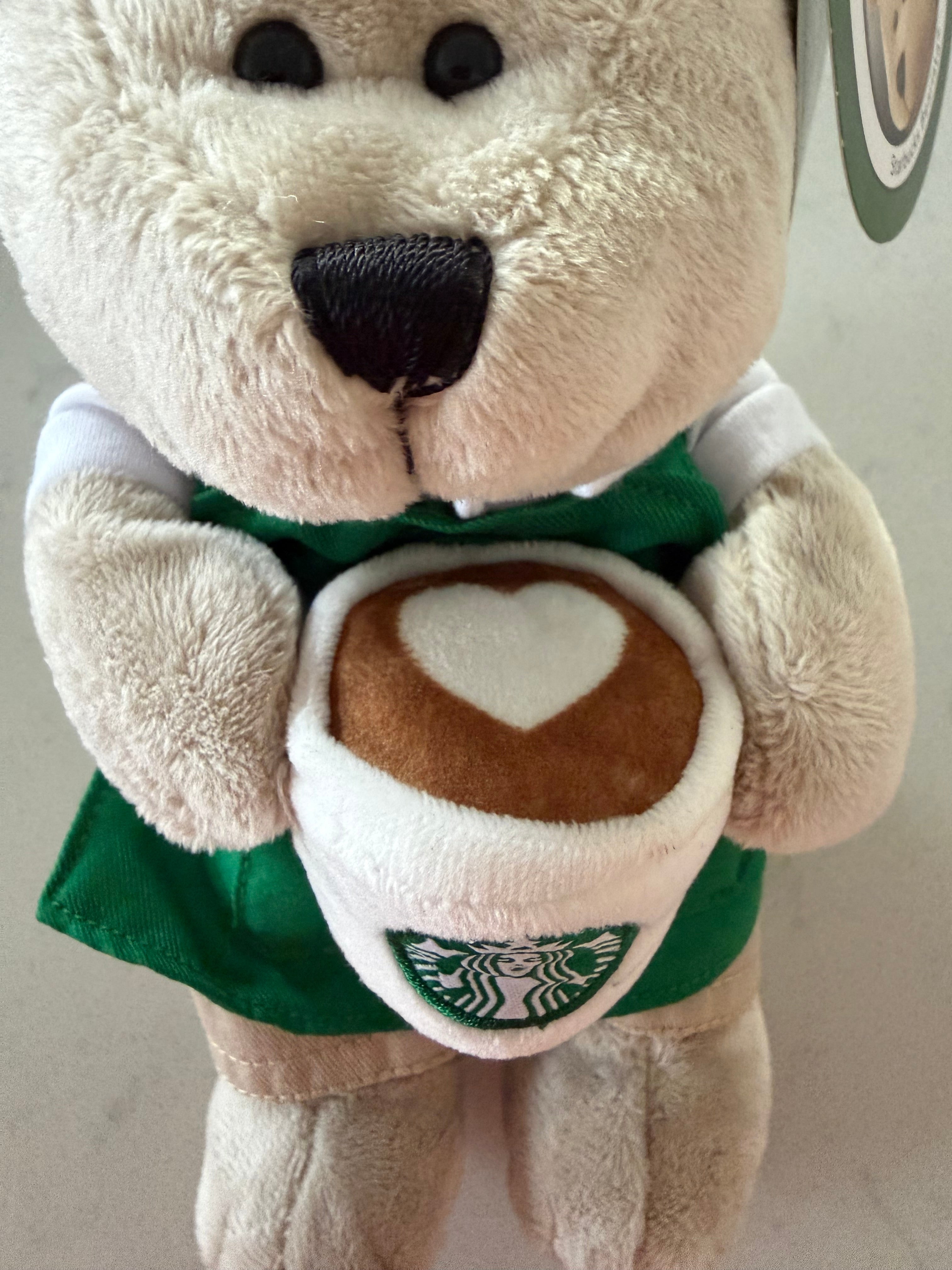 Starbucks Bearista Bear with Cappuccino with Heart Europe Plush