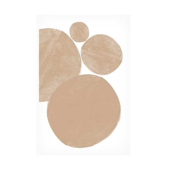 Trademark Fine Art THE MIUUS STUDIO Soft Composition No5 Canvas Wall Art