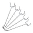 thumbnail image 2 of facefd 20 / 50Pcs Metal Shelf Hooks Trigeminal Hooks Orifice Board Hooks 50pcs, 2 of 5