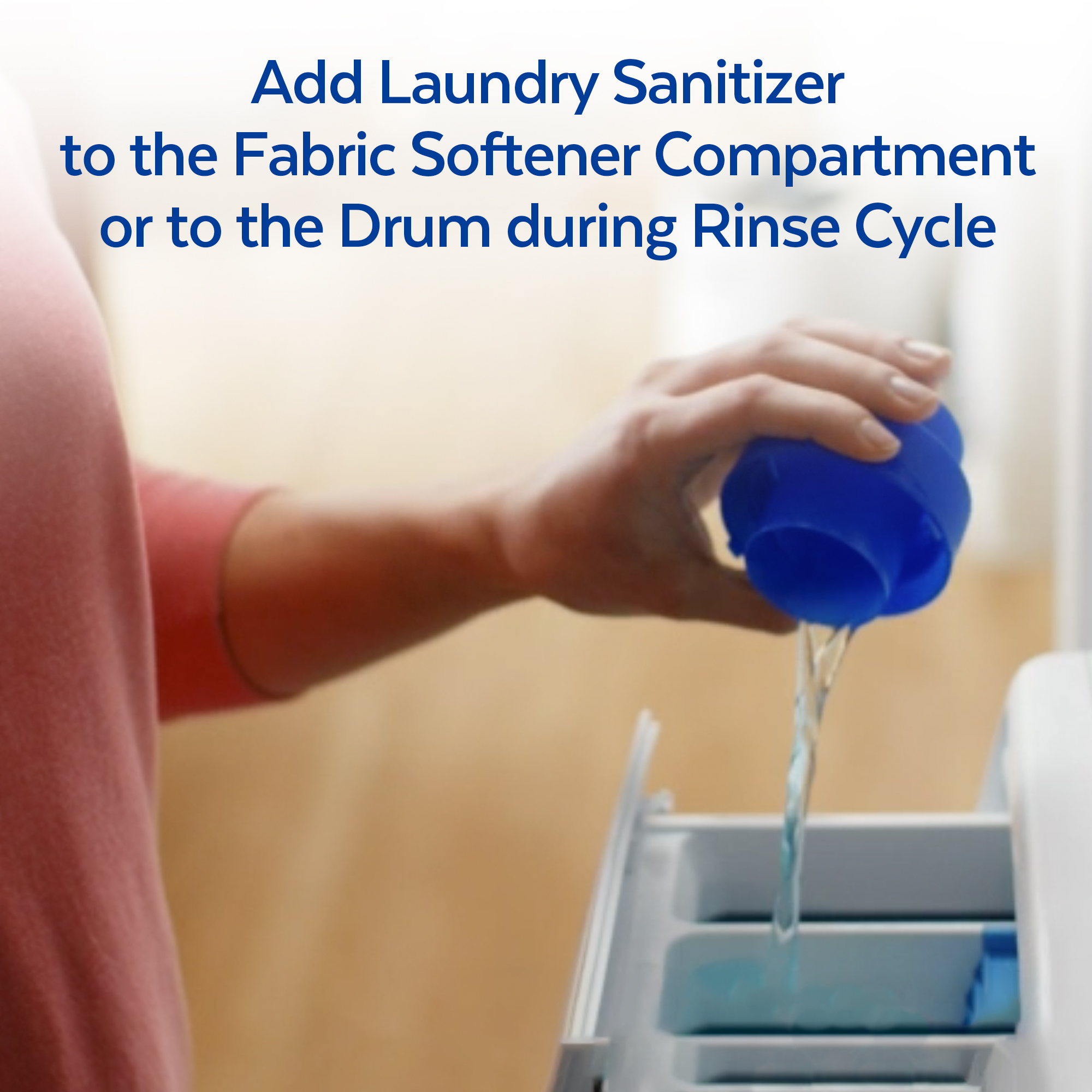Lysol Laundry Sanitizer Additive, Laundry Detergent Additive, Crisp Linen Scent, 90 oz - image 5 of 10
