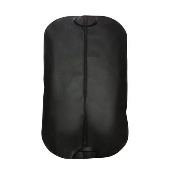 Garment Bag Suit Bag - for Closet Storage and Travel, Foldable, with 2 Carry Handles, Black, 1 PC, for Suits, Coats, Skirts