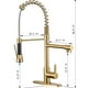 thumbnail image 4 of Grifo de cocina Monomando dorado HAUSSY, 4 of 5