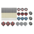 thumbnail image 2 of Ensemble de Pointes Métalliques pour Fléchettes, 18 Pcs Fléchettes Métalliques Professionnelles pour Jeu, 2 of 8
