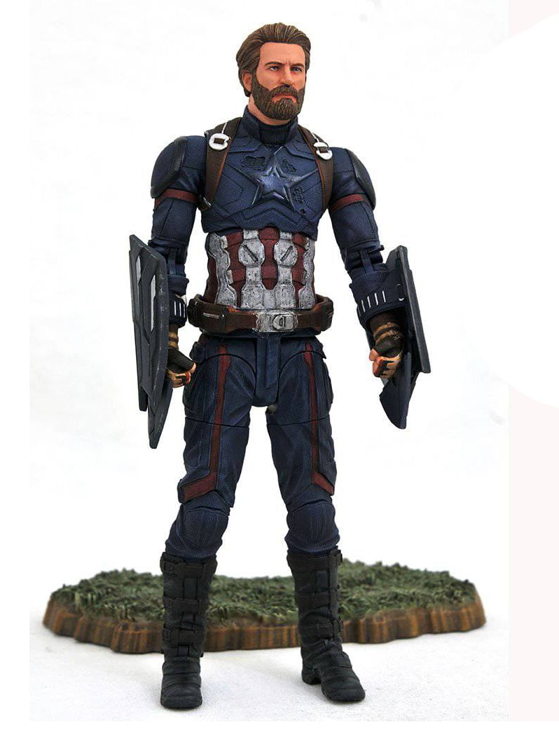 S.H.Figuarts SHF Avengers Infinity War Captain America 6'' PVC Figure With Box 