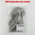 thumbnail image 4 of Universal 100 Pcs/Set Precut 0.6mm-0.8mm Hot Wave Flat  For Plastic Stapler Repair Welder repair tool, 4 of 6