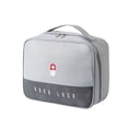 thumbnail image 1 of Inteprter Kit de emergencia bolsa al aire libre vacío impermeable Oxford tela organizador de almacenamiento cierre de cremallera Camping paquete caso Almacenamiento y organización del hogar Gris Inteprter HA060595-03, 1 of 6