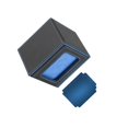 thumbnail image 1 of QualitChoice Boîte de Rangement pour Cartes de Baseball Cartes à Collectionner Cartes de Collection Bleu Bleu 79x70x102mm, 1 of 1