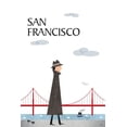 thumbnail image 2 of Art.com San Francisco Art Print by Tomas Design, 24" x 36", 2 of 4