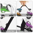 thumbnail image 6 of Monster Cartoon Truck White Pattern Teens Toddler Nap Mat with Pillow, Sleeping Mat Bag for Preschool Daycare 50"x20", 6 of 6