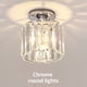 thumbnail image 5 of Araña De Cristal Semi Empotrada Lámpara De Techo Lámpara Colgante De Cristal Lámpara De Cristal Exquisita Linterna Led Moderna De Alta Para El Hogar Sala De Estar Dormitorio Hotel Casa Eigraketly HA026469-01, 5 of 6