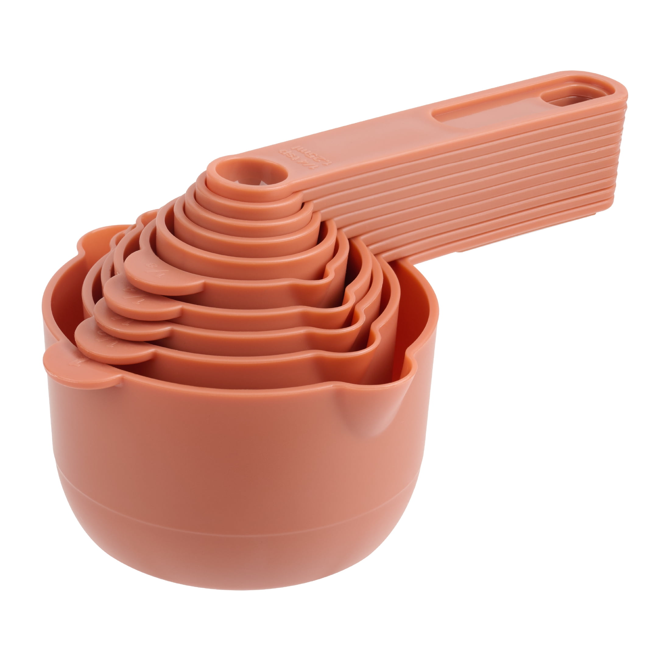 Way-to-Celebrate 10PC Measuring Cups and Spoon Set - Orange, WAY-TO-CEL PL MEASURING CUPS