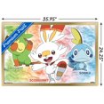 thumbnail image 3 of Pokemon: Sword and Shield - Group Wall Poster, 22.375" x 34", Framed, 3 of 3