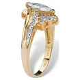 thumbnail image 2 of Marquise-Cut Cubic Zirconia Engagement Anniversary Ring 1.03 TCW in Gold-Plated, 2 of 6