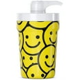thumbnail image 3 of Pump Cup Portable Hand Sanitizer Dispenser for Car Cup Holders (Smiley Face), 3 of 6