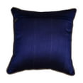 thumbnail image 6 of Throw Pillow Covers - Set of 4 Embroidered Decorative Velvet Diamond Pattern Cushion Case for Home Decor Sofa Couch Chair Bed Patio Living Room Bedroom Car Office Study - Navy, 18x18 Inches, 6 of 9