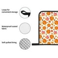 thumbnail image 4 of Cauagu Orange Autumn Leaves Print Oven Mitts and Pot Holders 4 pcs Set,Extra Thicken Long Kitchen Oven Glove Potholders BBQ Gloves-Oven Mitts and Pot Holders(11 Inch), 4 of 6