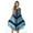 Turquoise / Navy, variant on Riviera Sun Dress Dresses for Women (Turquoise / Navy, 1X)