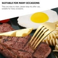 thumbnail image 3 of WHAMVOX  Cutlery Stainless Dinner Spoon Dinnerware Serving Utensils Steaks, 3 of 8