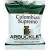 Arbuckles Fine Roasted Ground Colombian Supreme Coffee, 1.3 Ounce -- 10 per