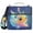 Cute Glow Sea Slug, variant on 3 Ring Zipper Binder with Shoulder Strap Waterproof Trapper Keeper 1.5 Inch D-Ring 500 Sheets Capacity Wolf with Heart Ring
