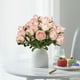 thumbnail image 5 of Paquete de 6 Ramos de Rosas Artificiales, Pequeños Arreglos Florales Frescos para Decoración de Bodas, Decoración Del Hogar y Accesorios de Fotografía, 14,57 Pulgadas, 5 of 6