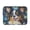Dog and Starry Sky, variant on JIALIOU Laptop Sleeve Case with Zipper 13-13.3/15-16 Inch Compatible with MacBook HP Lenovo Dell ASUS Acer, Blue Black White Marble