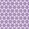thumbnail image 1 of Ahgly Company Machine Washable Indoor Square Transitional Purple Flower Purple Area Rugs, 6' Square, 1 of 7