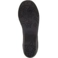 thumbnail image 7 of Womens Slip On Faux Leather Quilted Diamond Patterned School Work Dolly Shoes - Black - US 5, 7 of 7