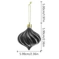 thumbnail image 5 of Christmas Ornaments Tree Decorations, Shatterproof Christmas Ball Ornaments Set, Decorative Hanging Ornament for Xmas Holiday Party Decor, Gray, 5 of 8