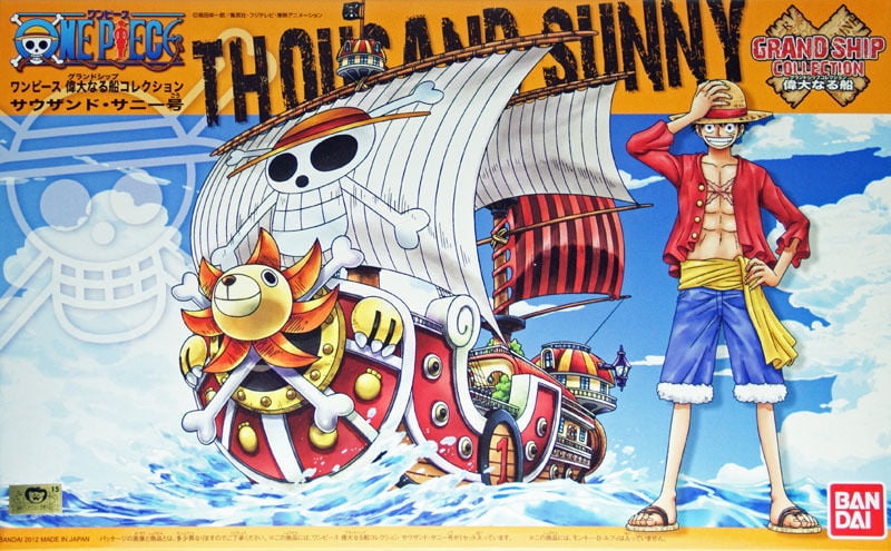 Bandai ONE PIECE GRAND SHIP COLLECTION 01 Thousand Sunny Plastic Model Kit 