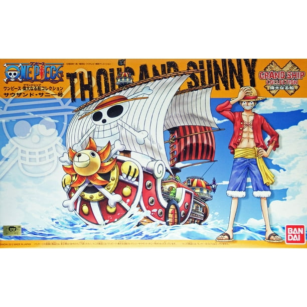 Bandai Hobby One Piece Thousand Sunny Ship Grand Ship Collection Model Kit Walmart Com